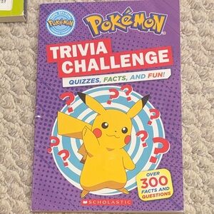 Pokemon Purple and Yellow Trivia Challenge Book